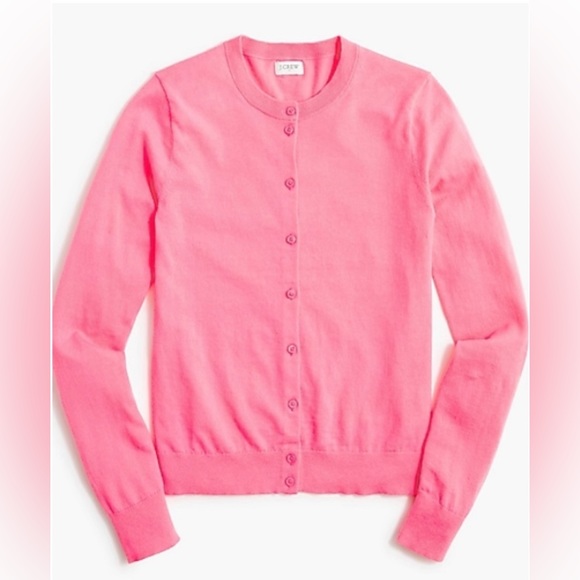 J. Crew Sweaters J Crew Classic Cotton Cardigan Sweater In